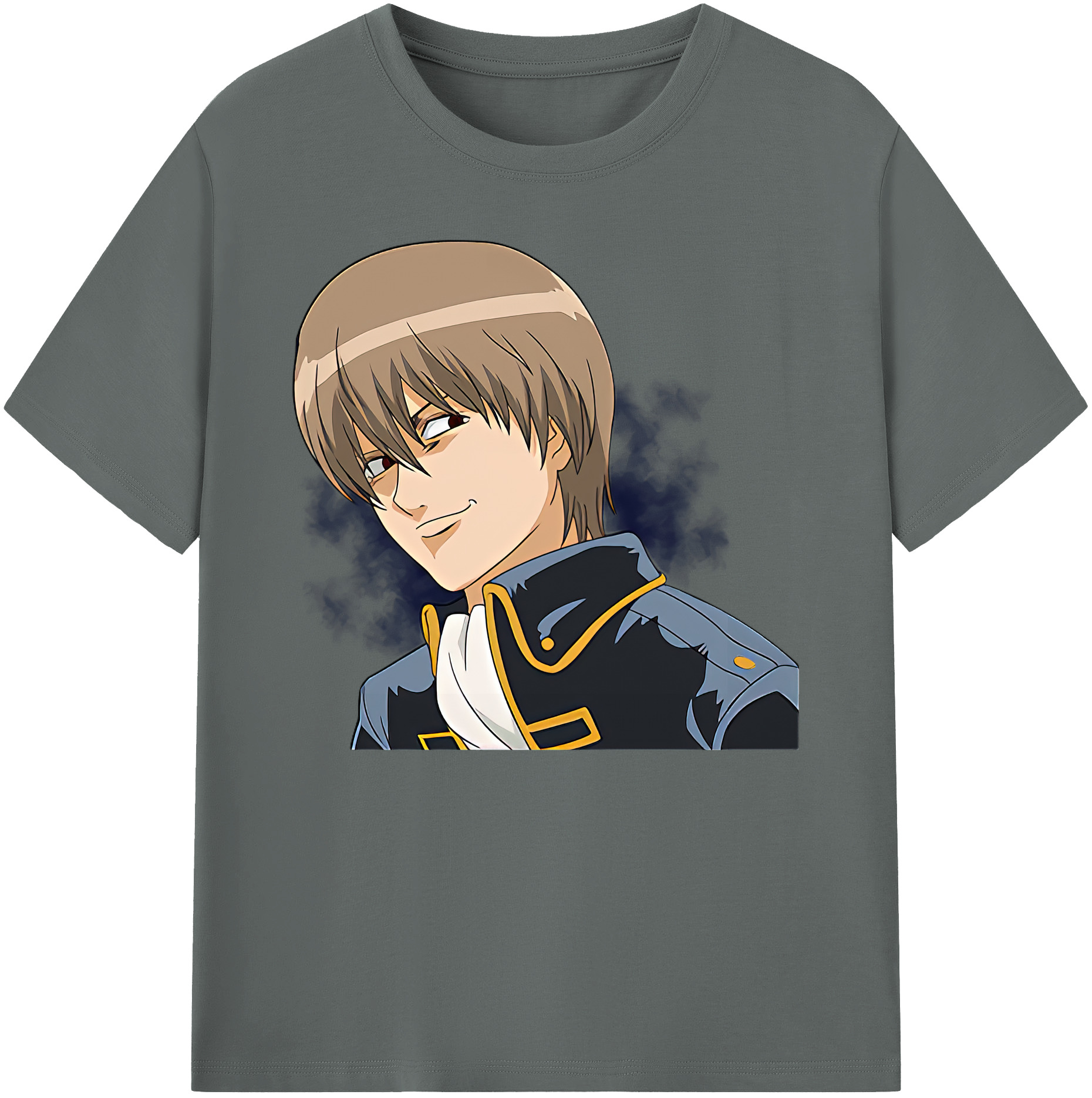 （画像用） ぎんたま 坂田銀時（さかたぎんとき） 神楽 志村新八（しむら しんぱち） GINTAMA Sakata Gintoki Kagura Shimura Shinpachi 綿100％ メンズ半袖Tシャツ｜肌触りやわらか＆通気性